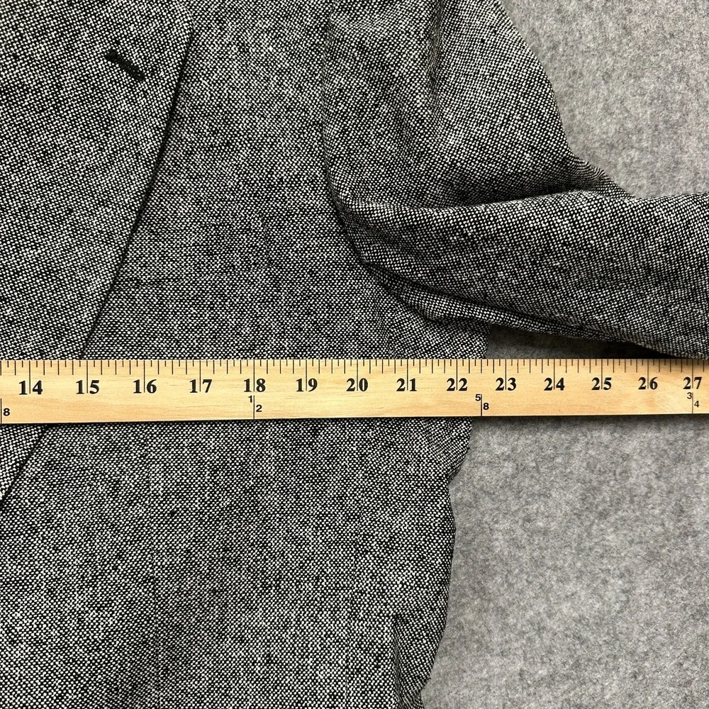 Vintage Roberto Vasalli 100% Silk Tweed Sport Coat Mens R42 Gray Yugoslavia‎